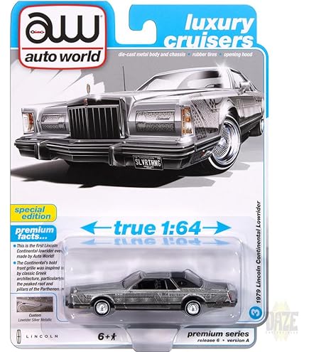 Amazon | autoworld 1/64 リンカーン コンチネンタル 1979